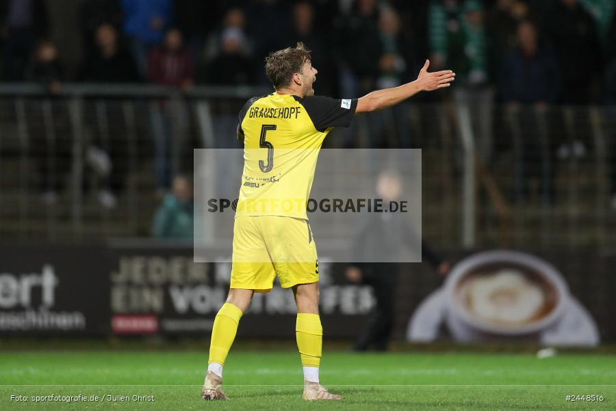 Sachs-Stadion, Schweinfurt, 22.10.2024, sport, action, Fussball, BFV, 16. Spieltag, Regionalliga Bayern, DJK, FCS, DJK Vilzing, 1. FC Schweinfurt 1905 - Bild-ID: 2448516