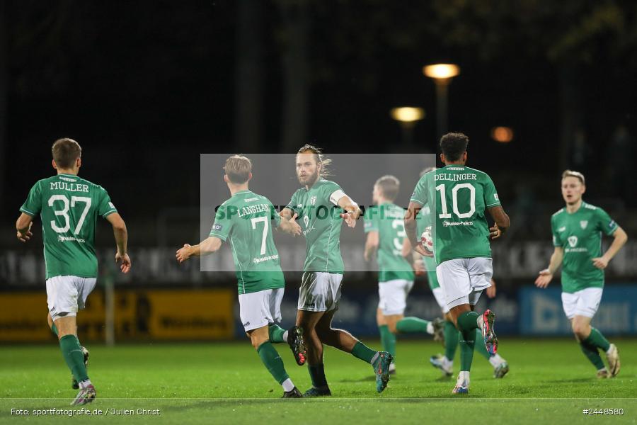 Sachs-Stadion, Schweinfurt, 22.10.2024, sport, action, Fussball, BFV, 16. Spieltag, Regionalliga Bayern, DJK, FCS, DJK Vilzing, 1. FC Schweinfurt 1905 - Bild-ID: 2448580