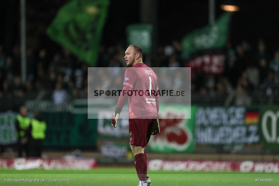 Sachs-Stadion, Schweinfurt, 22.10.2024, sport, action, Fussball, BFV, 16. Spieltag, Regionalliga Bayern, DJK, FCS, DJK Vilzing, 1. FC Schweinfurt 1905 - Bild-ID: 2448583