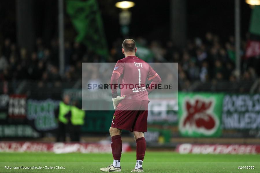 Sachs-Stadion, Schweinfurt, 22.10.2024, sport, action, Fussball, BFV, 16. Spieltag, Regionalliga Bayern, DJK, FCS, DJK Vilzing, 1. FC Schweinfurt 1905 - Bild-ID: 2448585
