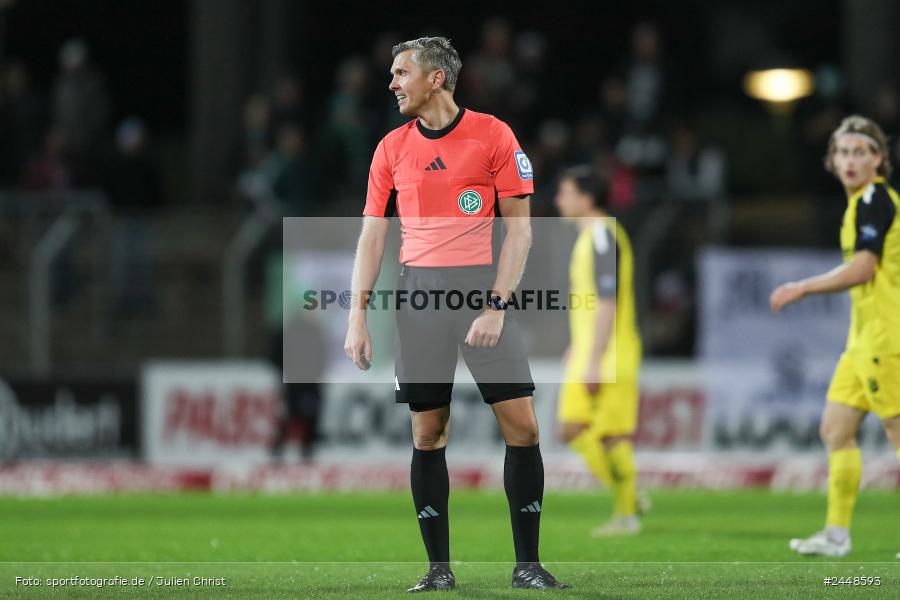 Sachs-Stadion, Schweinfurt, 22.10.2024, sport, action, Fussball, BFV, 16. Spieltag, Regionalliga Bayern, DJK, FCS, DJK Vilzing, 1. FC Schweinfurt 1905 - Bild-ID: 2448593