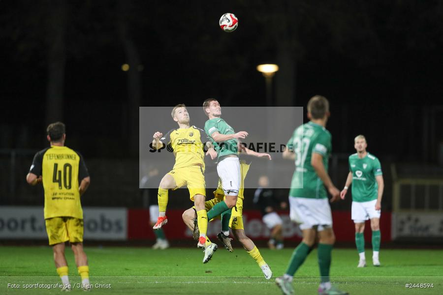 Sachs-Stadion, Schweinfurt, 22.10.2024, sport, action, Fussball, BFV, 16. Spieltag, Regionalliga Bayern, DJK, FCS, DJK Vilzing, 1. FC Schweinfurt 1905 - Bild-ID: 2448594