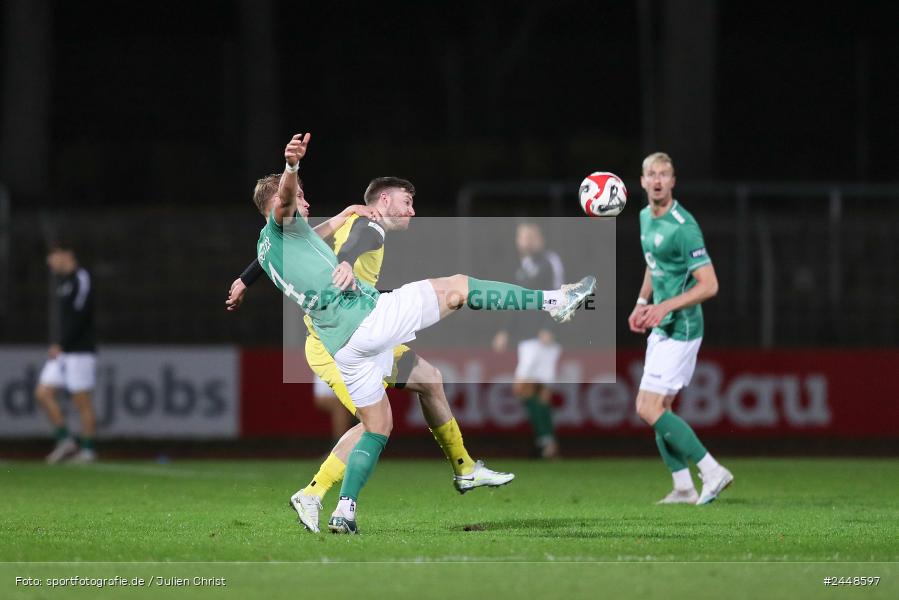 Sachs-Stadion, Schweinfurt, 22.10.2024, sport, action, Fussball, BFV, 16. Spieltag, Regionalliga Bayern, DJK, FCS, DJK Vilzing, 1. FC Schweinfurt 1905 - Bild-ID: 2448597