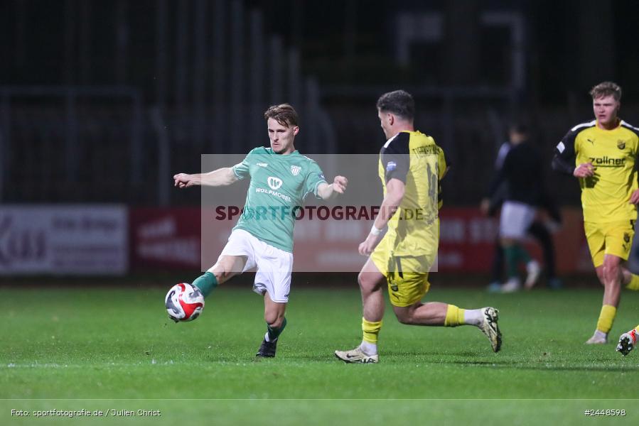 Sachs-Stadion, Schweinfurt, 22.10.2024, sport, action, Fussball, BFV, 16. Spieltag, Regionalliga Bayern, DJK, FCS, DJK Vilzing, 1. FC Schweinfurt 1905 - Bild-ID: 2448598
