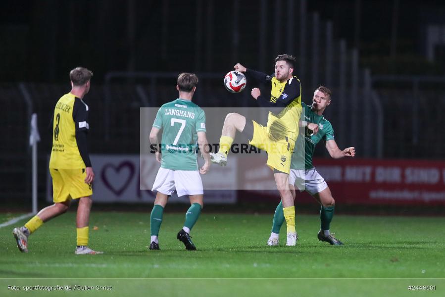 Sachs-Stadion, Schweinfurt, 22.10.2024, sport, action, Fussball, BFV, 16. Spieltag, Regionalliga Bayern, DJK, FCS, DJK Vilzing, 1. FC Schweinfurt 1905 - Bild-ID: 2448601