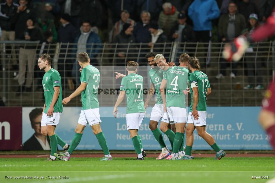 Sachs-Stadion, Schweinfurt, 22.10.2024, sport, action, Fussball, BFV, 16. Spieltag, Regionalliga Bayern, DJK, FCS, DJK Vilzing, 1. FC Schweinfurt 1905 - Bild-ID: 2448628