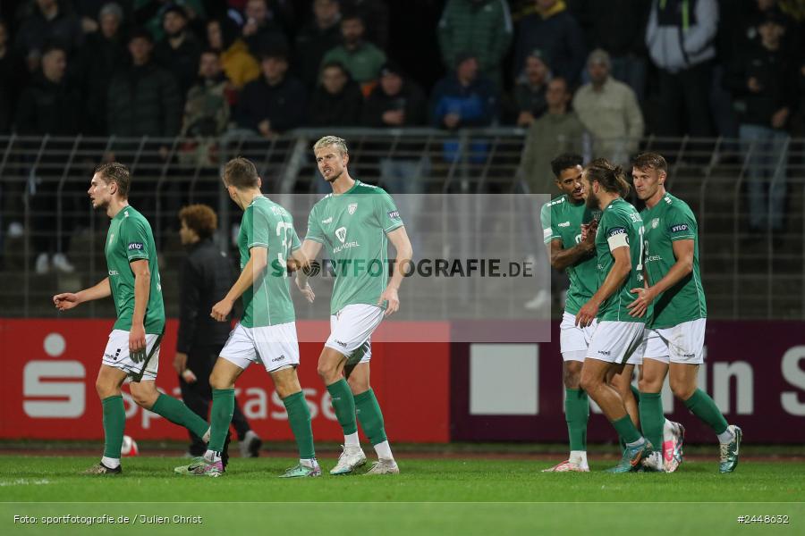 Sachs-Stadion, Schweinfurt, 22.10.2024, sport, action, Fussball, BFV, 16. Spieltag, Regionalliga Bayern, DJK, FCS, DJK Vilzing, 1. FC Schweinfurt 1905 - Bild-ID: 2448632