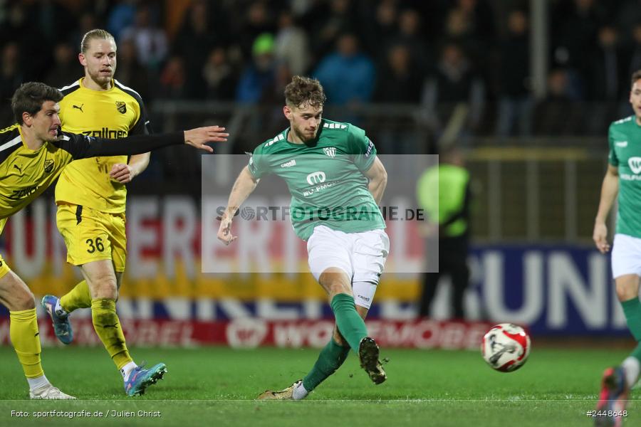 Sachs-Stadion, Schweinfurt, 22.10.2024, sport, action, Fussball, BFV, 16. Spieltag, Regionalliga Bayern, DJK, FCS, DJK Vilzing, 1. FC Schweinfurt 1905 - Bild-ID: 2448648