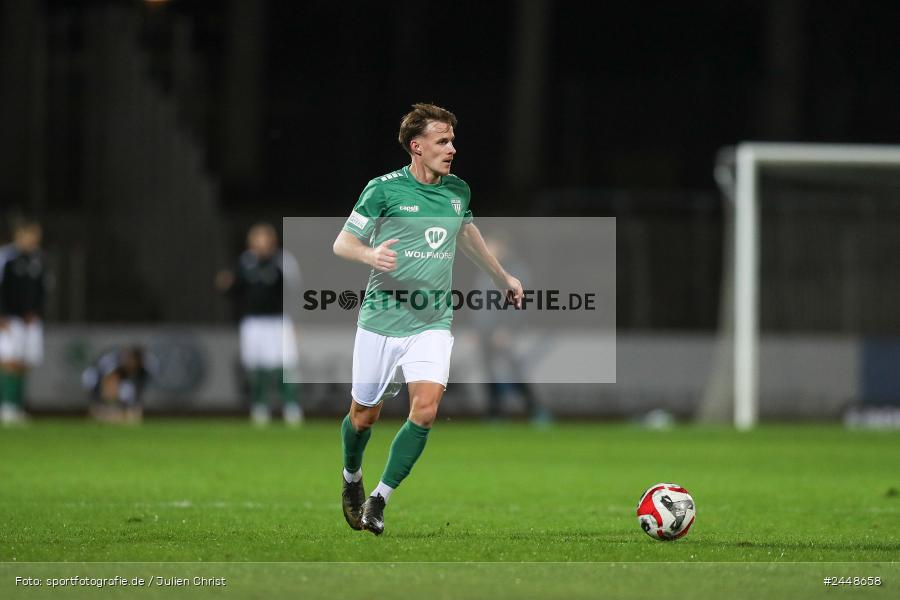 Sachs-Stadion, Schweinfurt, 22.10.2024, sport, action, Fussball, BFV, 16. Spieltag, Regionalliga Bayern, DJK, FCS, DJK Vilzing, 1. FC Schweinfurt 1905 - Bild-ID: 2448658