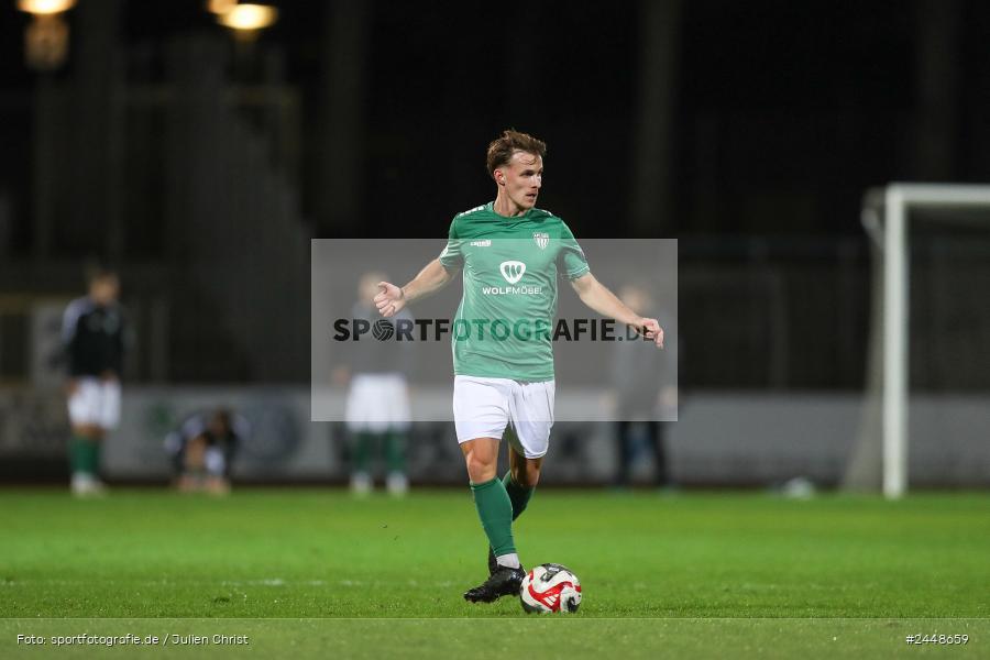 Sachs-Stadion, Schweinfurt, 22.10.2024, sport, action, Fussball, BFV, 16. Spieltag, Regionalliga Bayern, DJK, FCS, DJK Vilzing, 1. FC Schweinfurt 1905 - Bild-ID: 2448659