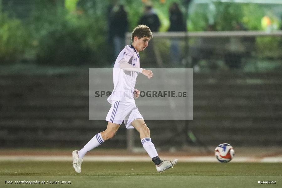 Nebenplatz 9, Sachs-Stadion, Schweinfurt, 23.10.2024, sport, action, Fussball, BFV, 2. Runde, U19 Volksbanken Raiffeisenbanken-Pokal, SVA, FCS, SV Viktoria Aschaffenburg, 1. FC Schweinfurt 1905 - Bild-ID: 2448852 Nebenplatz 9, Sachs-Stadion, Schweinfurt, 23.10.2024, sport, action, Fussball, BFV, 2. Runde, U19 Volksbanken Raiffeisenbanken-Pokal, SVA, FCS, SV Viktoria Aschaffenburg, 1. FC Schweinfurt 1905 - Bild-ID: 2448852