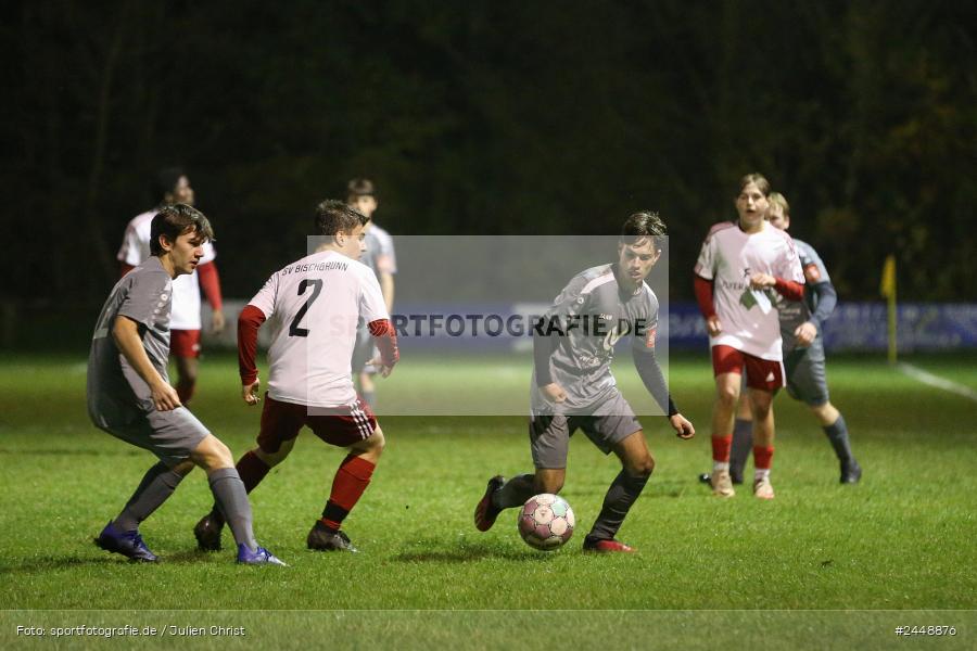Sportgelände, Karlstadt, 25.10.2024, sport, action, Fussball, BFV, Gruppe WÜ MSP, U19, SVB, SGK, (SG) SV Rot-Weiss Bischbrunn, (SG) Kreis Karlstadt - Bild-ID: 2448876
