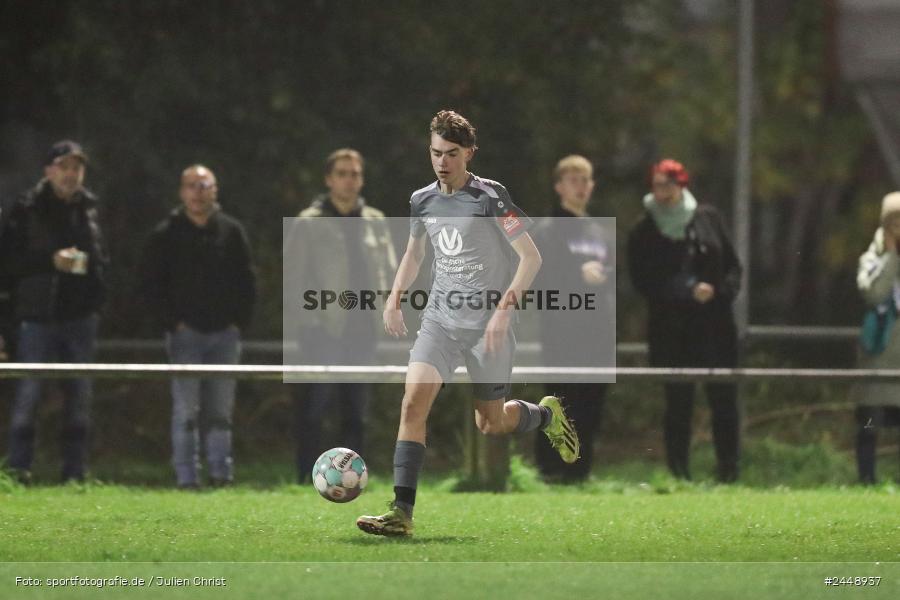 Sportgelände, Karlstadt, 25.10.2024, sport, action, Fussball, BFV, Gruppe WÜ MSP, U19, SVB, SGK, (SG) SV Rot-Weiss Bischbrunn, (SG) Kreis Karlstadt - Bild-ID: 2448937
