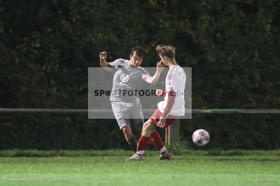 Sportgelände, Karlstadt, 25.10.2024, sport, action, Fussball, BFV, Gruppe WÜ MSP, U19, SVB, SGK, (SG) SV Rot-Weiss Bischbrunn, (SG) Kreis Karlstadt - Bild-ID: 2448944