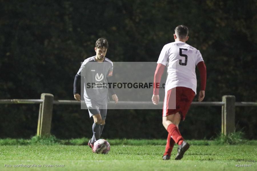 Sportgelände, Karlstadt, 25.10.2024, sport, action, Fussball, BFV, Gruppe WÜ MSP, U19, SVB, SGK, (SG) SV Rot-Weiss Bischbrunn, (SG) Kreis Karlstadt - Bild-ID: 2448947