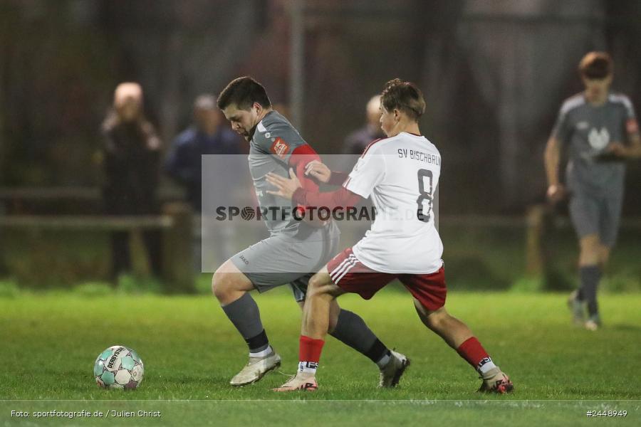 Sportgelände, Karlstadt, 25.10.2024, sport, action, Fussball, BFV, Gruppe WÜ MSP, U19, SVB, SGK, (SG) SV Rot-Weiss Bischbrunn, (SG) Kreis Karlstadt - Bild-ID: 2448949