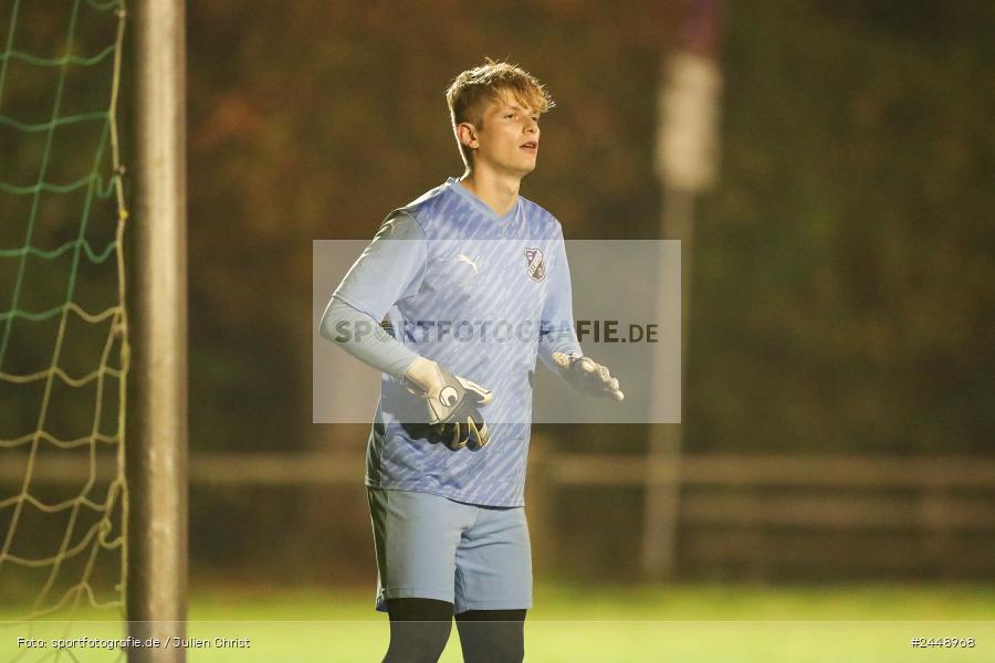 Sportgelände, Karlstadt, 25.10.2024, sport, action, Fussball, BFV, Gruppe WÜ MSP, U19, SVB, SGK, (SG) SV Rot-Weiss Bischbrunn, (SG) Kreis Karlstadt - Bild-ID: 2448968