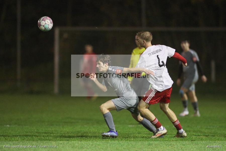 Sportgelände, Karlstadt, 25.10.2024, sport, action, Fussball, BFV, Gruppe WÜ MSP, U19, SVB, SGK, (SG) SV Rot-Weiss Bischbrunn, (SG) Kreis Karlstadt - Bild-ID: 2448982