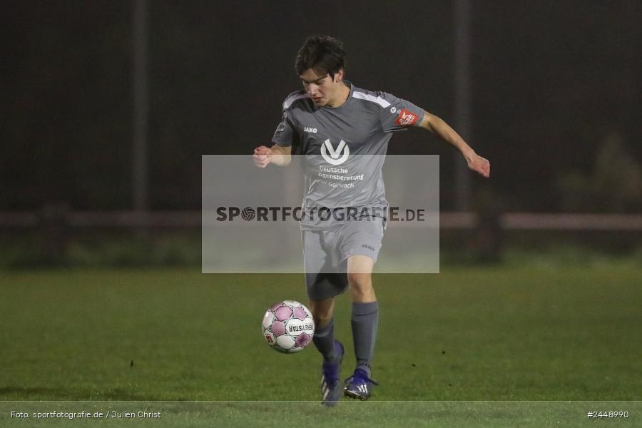 Sportgelände, Karlstadt, 25.10.2024, sport, action, Fussball, BFV, Gruppe WÜ MSP, U19, SVB, SGK, (SG) SV Rot-Weiss Bischbrunn, (SG) Kreis Karlstadt - Bild-ID: 2448990