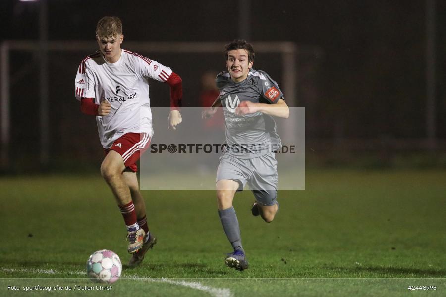 Sportgelände, Karlstadt, 25.10.2024, sport, action, Fussball, BFV, Gruppe WÜ MSP, U19, SVB, SGK, (SG) SV Rot-Weiss Bischbrunn, (SG) Kreis Karlstadt - Bild-ID: 2448993
