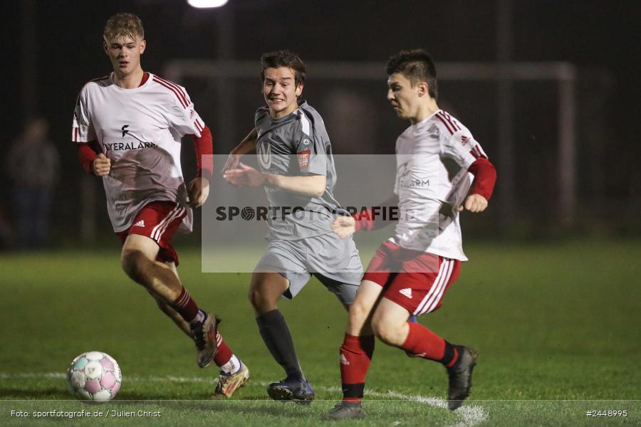 Sportgelände, Karlstadt, 25.10.2024, sport, action, Fussball, BFV, Gruppe WÜ MSP, U19, SVB, SGK, (SG) SV Rot-Weiss Bischbrunn, (SG) Kreis Karlstadt - Bild-ID: 2448995 Sportgelände, Karlstadt, 25.10.2024, sport, action, Fussball, BFV, Gruppe WÜ MSP, U19, SVB, SGK, (SG) SV Rot-Weiss Bischbrunn, (SG) Kreis Karlstadt - Bild-ID: 2448995
