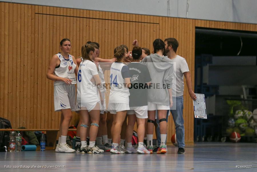 Hans-Wilhelm-Renkhoff Halle, Marktheidenfeld, 26.10.2024, sport, action, DBB, Regionalliga Damen HR-Nord, Basketball, TGW, TVM, TG 48 Würzburg 2, TV Marktheidenfeld - Bild-ID: 2449027