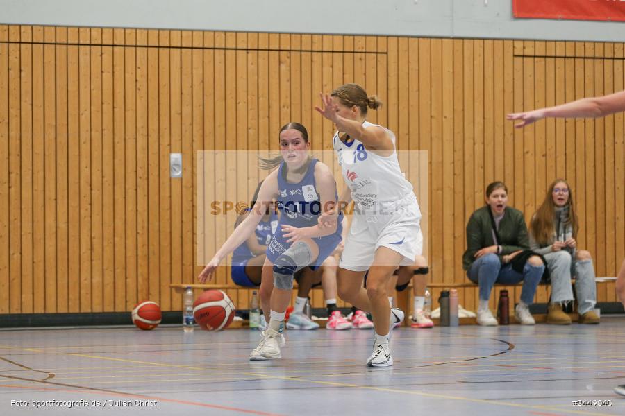 Hans-Wilhelm-Renkhoff Halle, Marktheidenfeld, 26.10.2024, sport, action, DBB, Regionalliga Damen HR-Nord, Basketball, TGW, TVM, TG 48 Würzburg 2, TV Marktheidenfeld - Bild-ID: 2449040