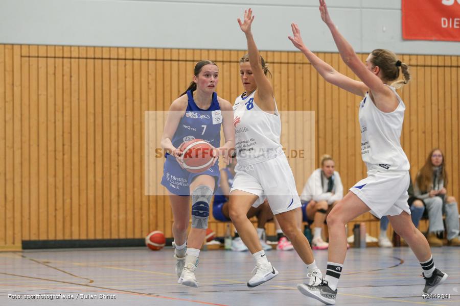 Hans-Wilhelm-Renkhoff Halle, Marktheidenfeld, 26.10.2024, sport, action, DBB, Regionalliga Damen HR-Nord, Basketball, TGW, TVM, TG 48 Würzburg 2, TV Marktheidenfeld - Bild-ID: 2449041