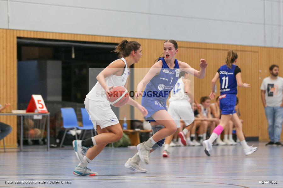 Hans-Wilhelm-Renkhoff Halle, Marktheidenfeld, 26.10.2024, sport, action, DBB, Regionalliga Damen HR-Nord, Basketball, TGW, TVM, TG 48 Würzburg 2, TV Marktheidenfeld - Bild-ID: 2449052