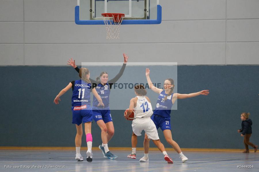 Hans-Wilhelm-Renkhoff Halle, Marktheidenfeld, 26.10.2024, sport, action, DBB, Regionalliga Damen HR-Nord, Basketball, TGW, TVM, TG 48 Würzburg 2, TV Marktheidenfeld - Bild-ID: 2449054