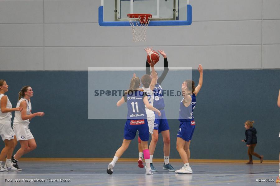 Hans-Wilhelm-Renkhoff Halle, Marktheidenfeld, 26.10.2024, sport, action, DBB, Regionalliga Damen HR-Nord, Basketball, TGW, TVM, TG 48 Würzburg 2, TV Marktheidenfeld - Bild-ID: 2449055