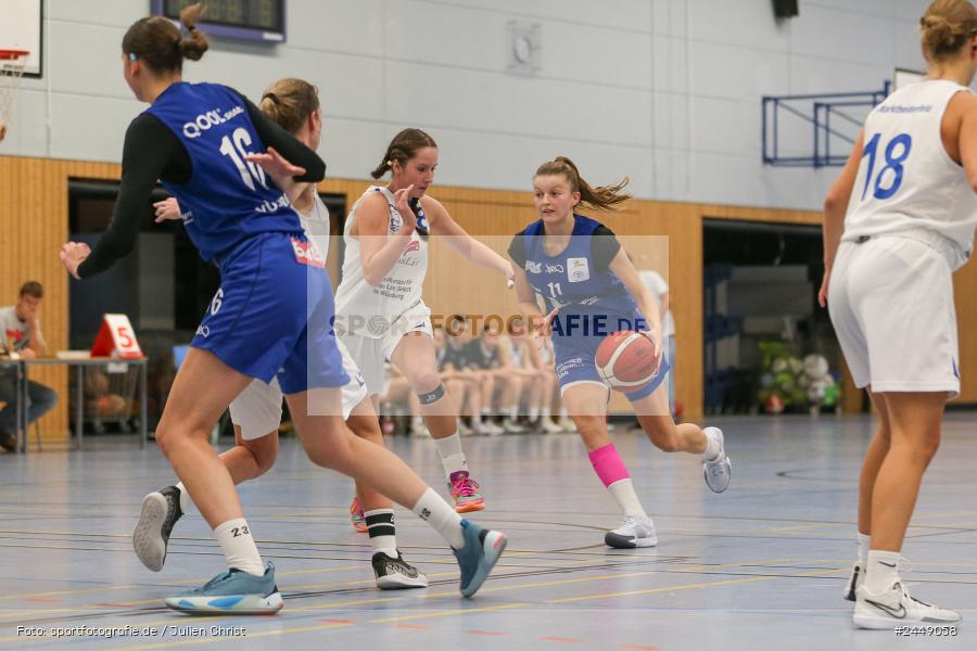 Hans-Wilhelm-Renkhoff Halle, Marktheidenfeld, 26.10.2024, sport, action, DBB, Regionalliga Damen HR-Nord, Basketball, TGW, TVM, TG 48 Würzburg 2, TV Marktheidenfeld - Bild-ID: 2449058