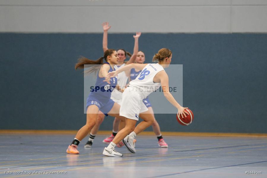 Hans-Wilhelm-Renkhoff Halle, Marktheidenfeld, 26.10.2024, sport, action, DBB, Regionalliga Damen HR-Nord, Basketball, TGW, TVM, TG 48 Würzburg 2, TV Marktheidenfeld - Bild-ID: 2449061
