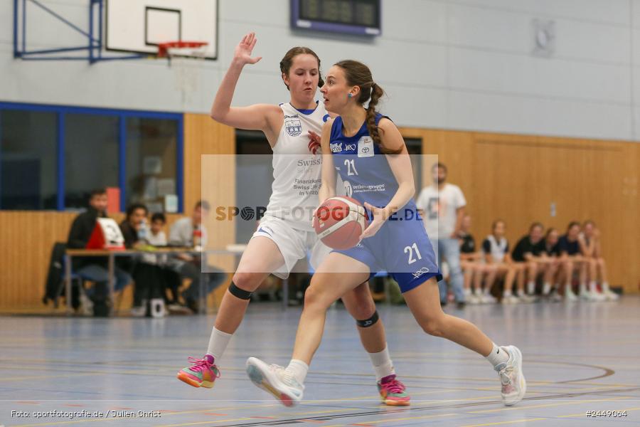 Hans-Wilhelm-Renkhoff Halle, Marktheidenfeld, 26.10.2024, sport, action, DBB, Regionalliga Damen HR-Nord, Basketball, TGW, TVM, TG 48 Würzburg 2, TV Marktheidenfeld - Bild-ID: 2449064