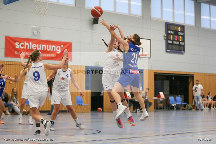 Hans-Wilhelm-Renkhoff Halle, Marktheidenfeld, 26.10.2024, sport, action, DBB, Regionalliga Damen HR-Nord, Basketball, TGW, TVM, TG 48 Würzburg 2, TV Marktheidenfeld - Bild-ID: 2449066