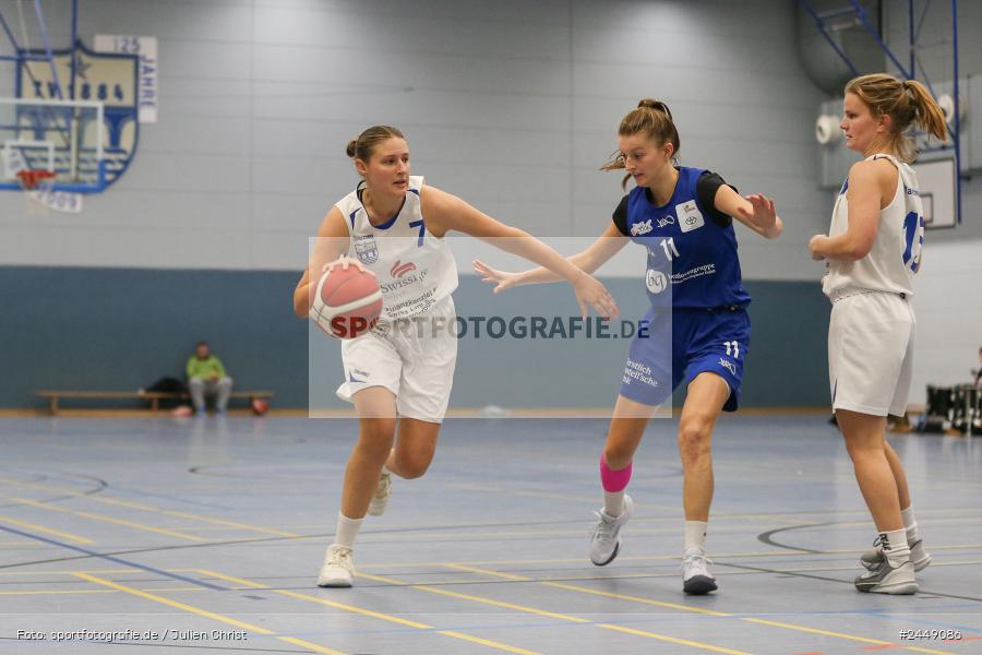 Hans-Wilhelm-Renkhoff Halle, Marktheidenfeld, 26.10.2024, sport, action, DBB, Regionalliga Damen HR-Nord, Basketball, TGW, TVM, TG 48 Würzburg 2, TV Marktheidenfeld - Bild-ID: 2449086