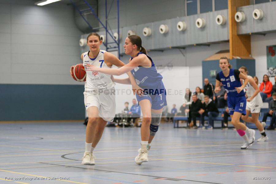Hans-Wilhelm-Renkhoff Halle, Marktheidenfeld, 26.10.2024, sport, action, DBB, Regionalliga Damen HR-Nord, Basketball, TGW, TVM, TG 48 Würzburg 2, TV Marktheidenfeld - Bild-ID: 2449090