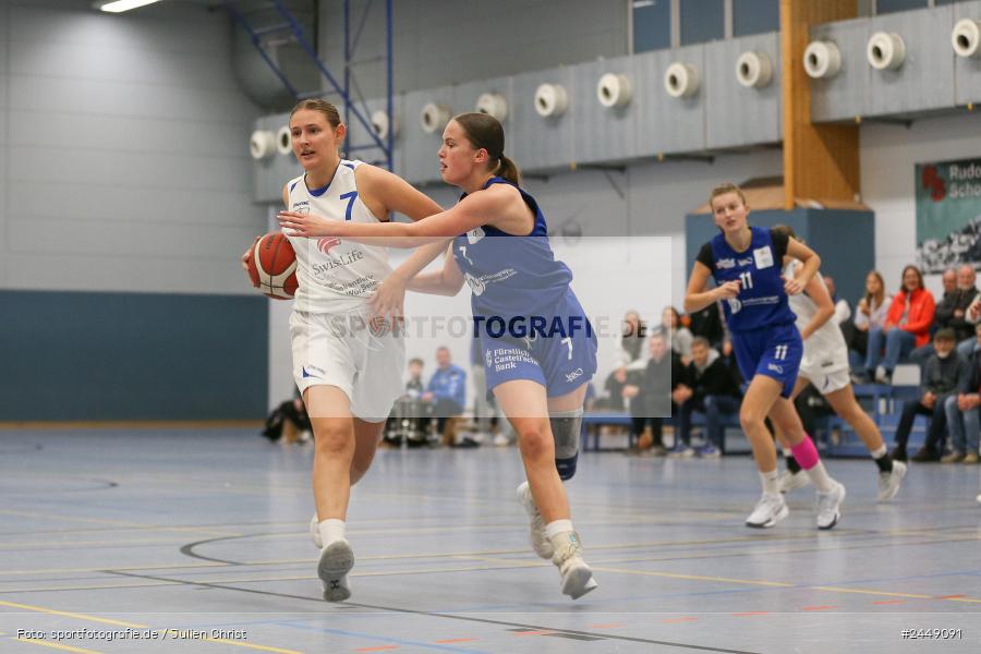 Hans-Wilhelm-Renkhoff Halle, Marktheidenfeld, 26.10.2024, sport, action, DBB, Regionalliga Damen HR-Nord, Basketball, TGW, TVM, TG 48 Würzburg 2, TV Marktheidenfeld - Bild-ID: 2449091