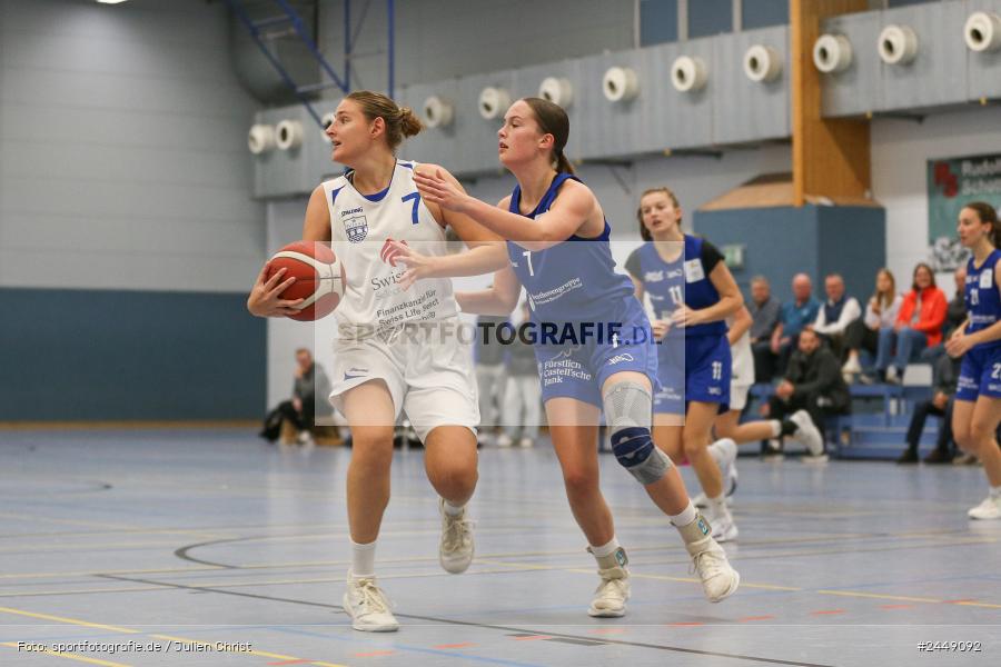 Hans-Wilhelm-Renkhoff Halle, Marktheidenfeld, 26.10.2024, sport, action, DBB, Regionalliga Damen HR-Nord, Basketball, TGW, TVM, TG 48 Würzburg 2, TV Marktheidenfeld - Bild-ID: 2449092
