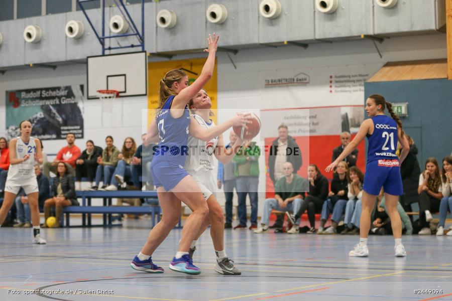 Hans-Wilhelm-Renkhoff Halle, Marktheidenfeld, 26.10.2024, sport, action, DBB, Regionalliga Damen HR-Nord, Basketball, TGW, TVM, TG 48 Würzburg 2, TV Marktheidenfeld - Bild-ID: 2449094