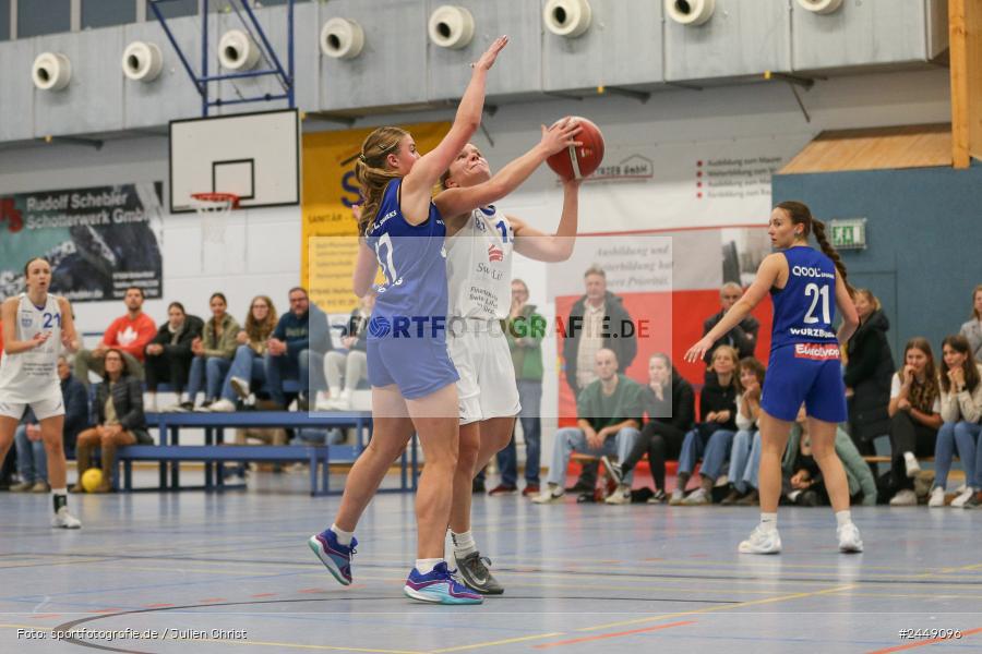 Hans-Wilhelm-Renkhoff Halle, Marktheidenfeld, 26.10.2024, sport, action, DBB, Regionalliga Damen HR-Nord, Basketball, TGW, TVM, TG 48 Würzburg 2, TV Marktheidenfeld - Bild-ID: 2449096