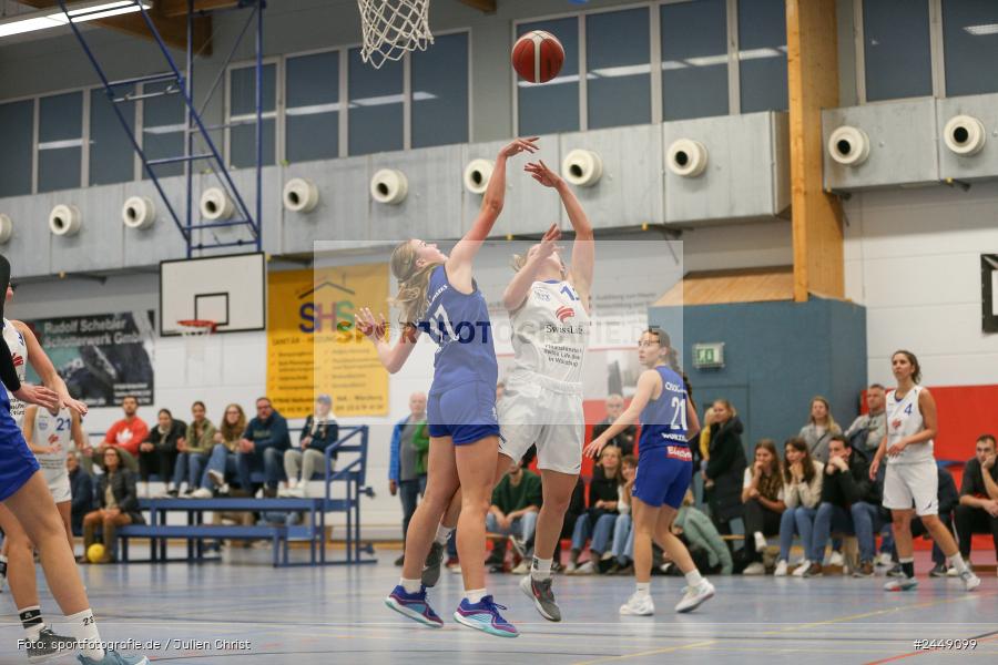 Hans-Wilhelm-Renkhoff Halle, Marktheidenfeld, 26.10.2024, sport, action, DBB, Regionalliga Damen HR-Nord, Basketball, TGW, TVM, TG 48 Würzburg 2, TV Marktheidenfeld - Bild-ID: 2449099