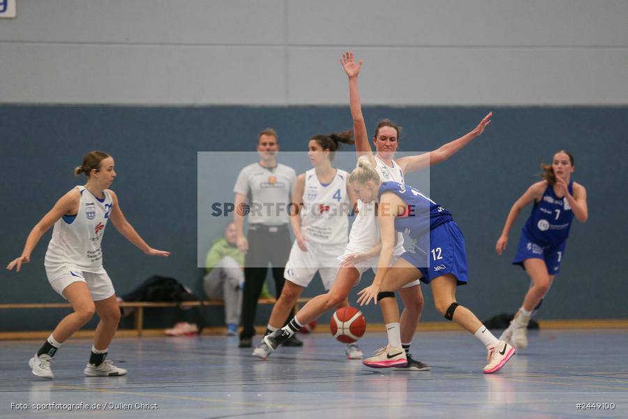 Hans-Wilhelm-Renkhoff Halle, Marktheidenfeld, 26.10.2024, sport, action, DBB, Regionalliga Damen HR-Nord, Basketball, TGW, TVM, TG 48 Würzburg 2, TV Marktheidenfeld - Bild-ID: 2449100
