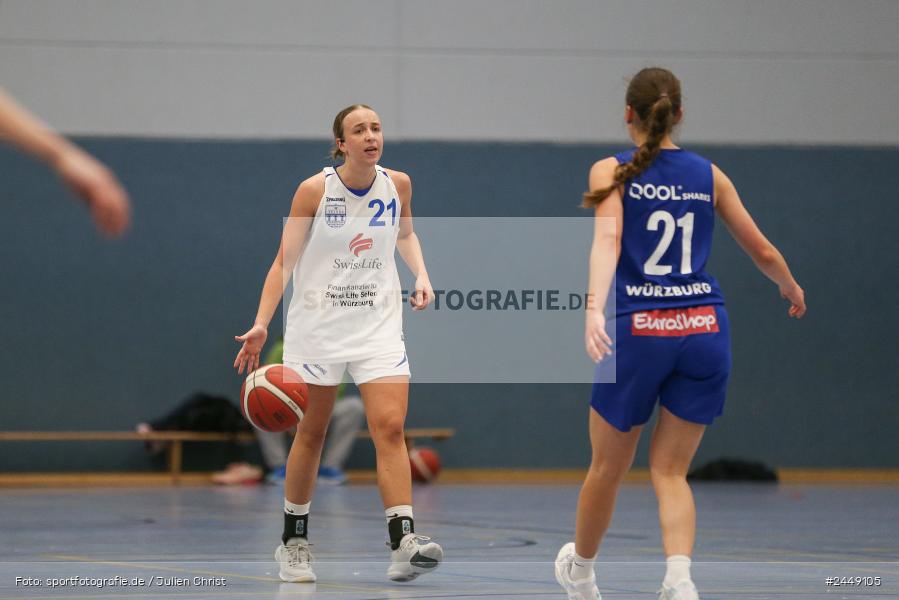 Hans-Wilhelm-Renkhoff Halle, Marktheidenfeld, 26.10.2024, sport, action, DBB, Regionalliga Damen HR-Nord, Basketball, TGW, TVM, TG 48 Würzburg 2, TV Marktheidenfeld - Bild-ID: 2449105