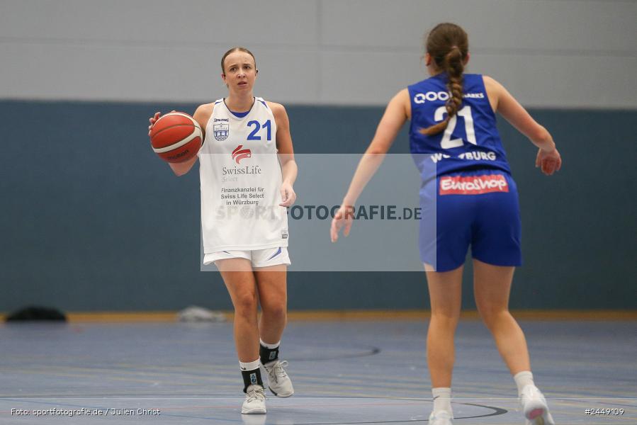Hans-Wilhelm-Renkhoff Halle, Marktheidenfeld, 26.10.2024, sport, action, DBB, Regionalliga Damen HR-Nord, Basketball, TGW, TVM, TG 48 Würzburg 2, TV Marktheidenfeld - Bild-ID: 2449109
