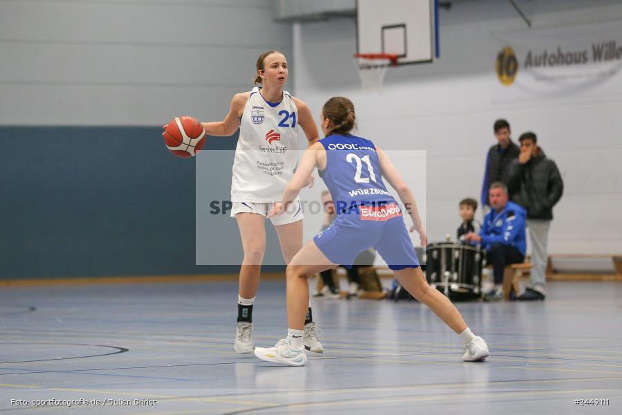 Hans-Wilhelm-Renkhoff Halle, Marktheidenfeld, 26.10.2024, sport, action, DBB, Regionalliga Damen HR-Nord, Basketball, TGW, TVM, TG 48 Würzburg 2, TV Marktheidenfeld - Bild-ID: 2449111
