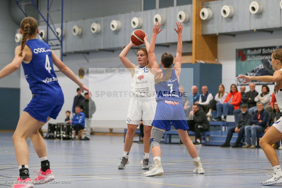 Hans-Wilhelm-Renkhoff Halle, Marktheidenfeld, 26.10.2024, sport, action, DBB, Regionalliga Damen HR-Nord, Basketball, TGW, TVM, TG 48 Würzburg 2, TV Marktheidenfeld - Bild-ID: 2449112