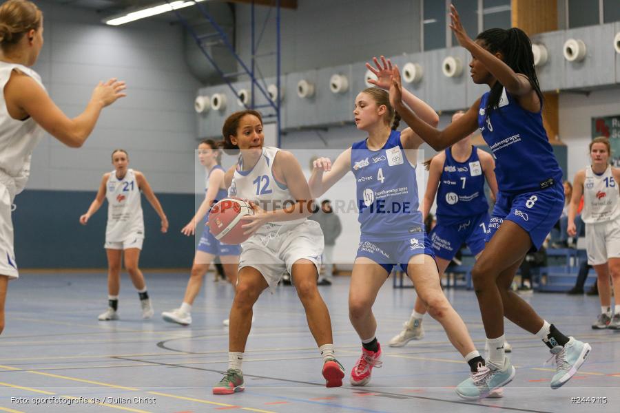 Hans-Wilhelm-Renkhoff Halle, Marktheidenfeld, 26.10.2024, sport, action, DBB, Regionalliga Damen HR-Nord, Basketball, TGW, TVM, TG 48 Würzburg 2, TV Marktheidenfeld - Bild-ID: 2449115
