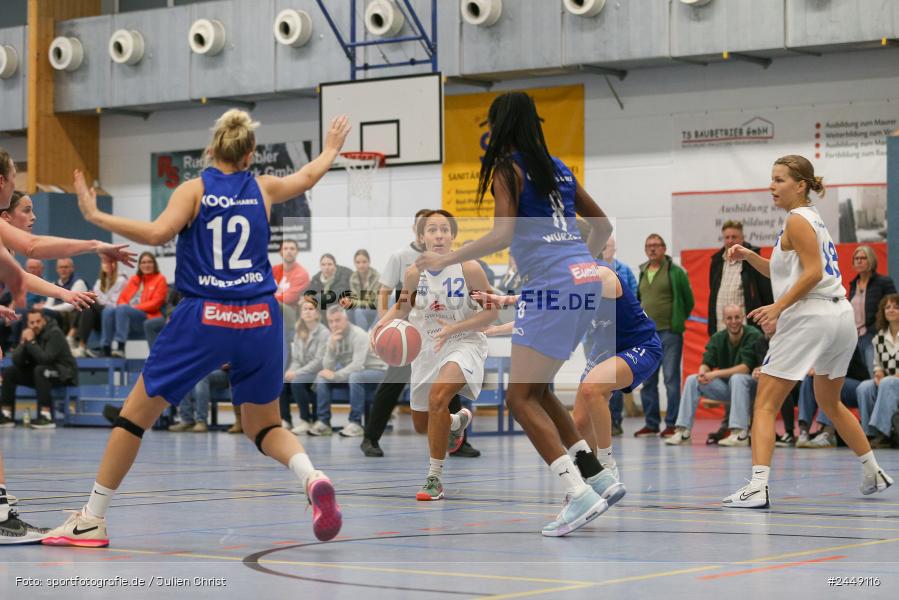 Hans-Wilhelm-Renkhoff Halle, Marktheidenfeld, 26.10.2024, sport, action, DBB, Regionalliga Damen HR-Nord, Basketball, TGW, TVM, TG 48 Würzburg 2, TV Marktheidenfeld - Bild-ID: 2449116