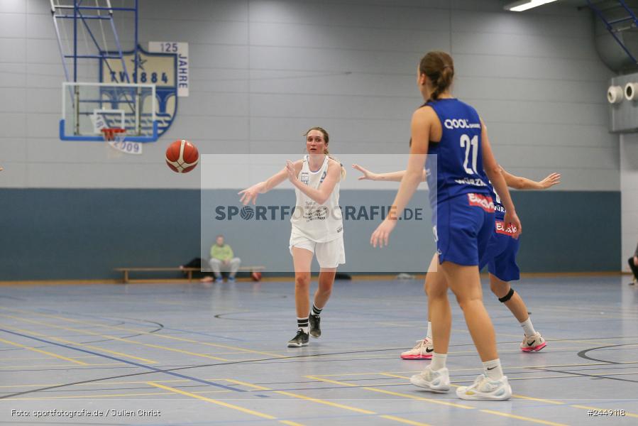 Hans-Wilhelm-Renkhoff Halle, Marktheidenfeld, 26.10.2024, sport, action, DBB, Regionalliga Damen HR-Nord, Basketball, TGW, TVM, TG 48 Würzburg 2, TV Marktheidenfeld - Bild-ID: 2449118